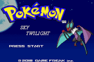 Pokemon Sky Twilight GBA,Cover