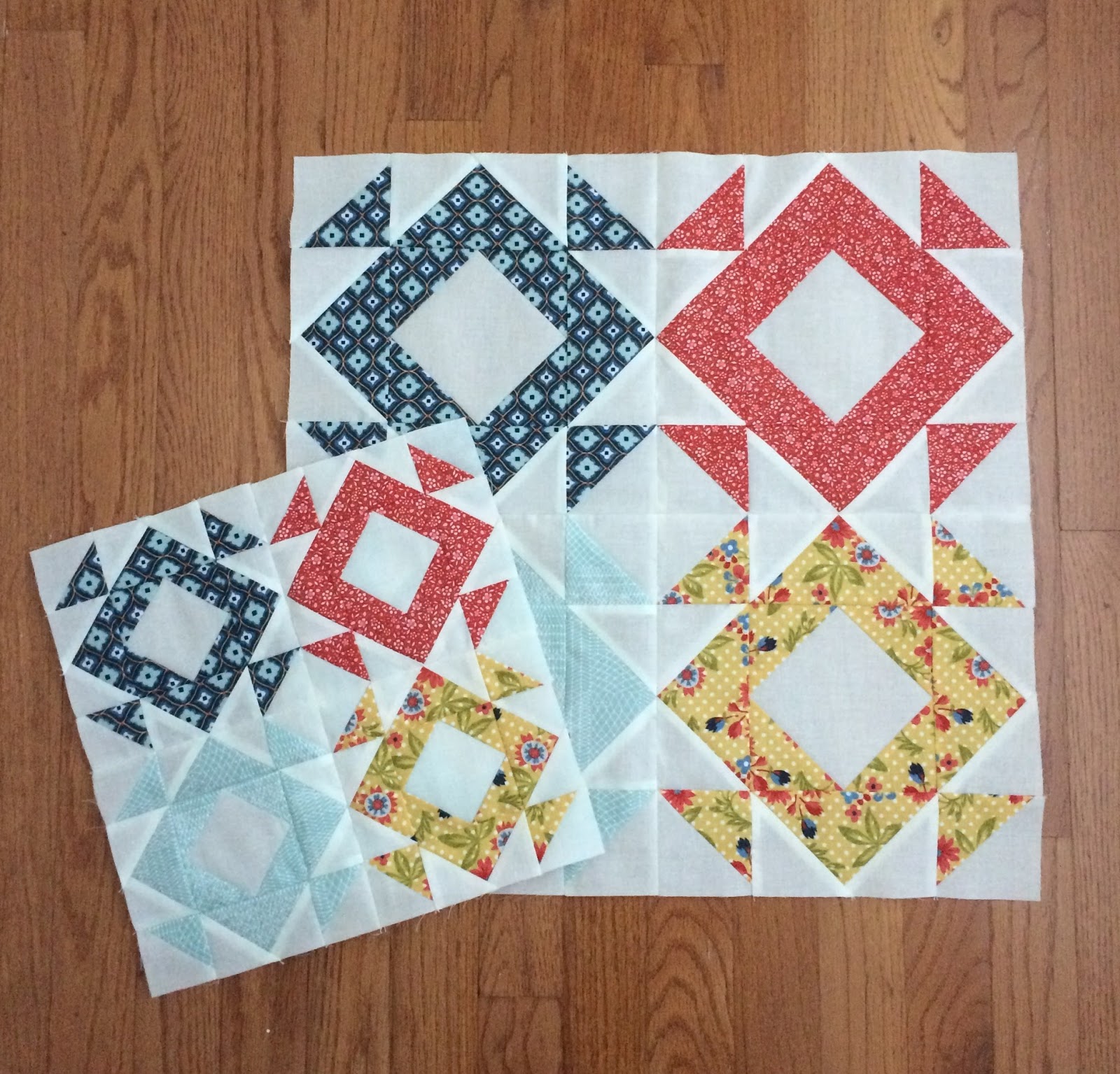 123 Quilt Clementine Quilt Along February!