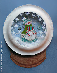 snow plate paper christmas globe craft crafts winter snowman children simple globes snowglobe plates belsnickle crafting activities preschool diy holiday