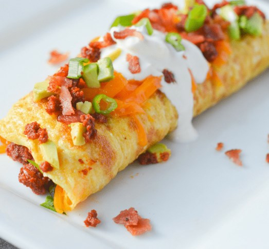 EASY KETO CHORIZO OMELETTE