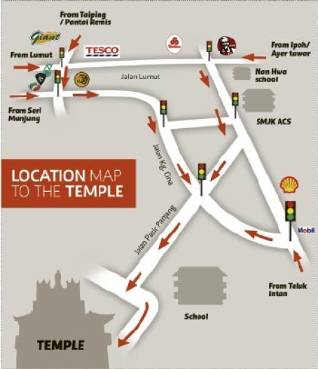 Tua Pek Kong Temple Sitiawan Destimap Destinations On Map