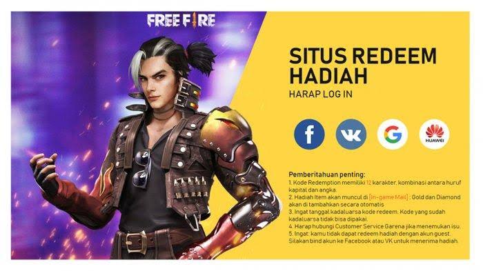 Kode Redeem FF 11 Oktober 2020 Terlengkap Kode Redeem FF 11 Oktober 2020 Terlengkap