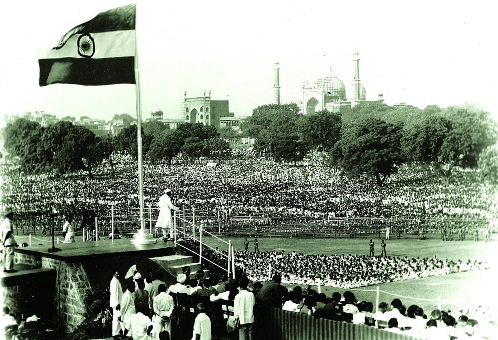 Rare Photos Of India's First Independence Day August 15, 1947