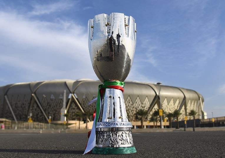 Troféus Do Futebol Supercopa Da Itália Supercoppa Italiana