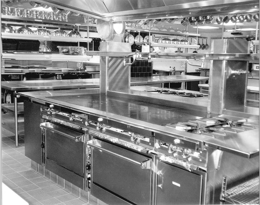 Peralatan Dapur Restoran Stainless Steel Berdasarkan Area Kerja Dapur