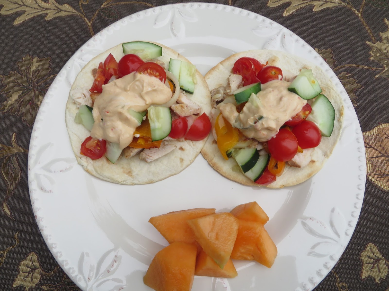 Ever Ready Healthy Chicken Flatbread Sandwich