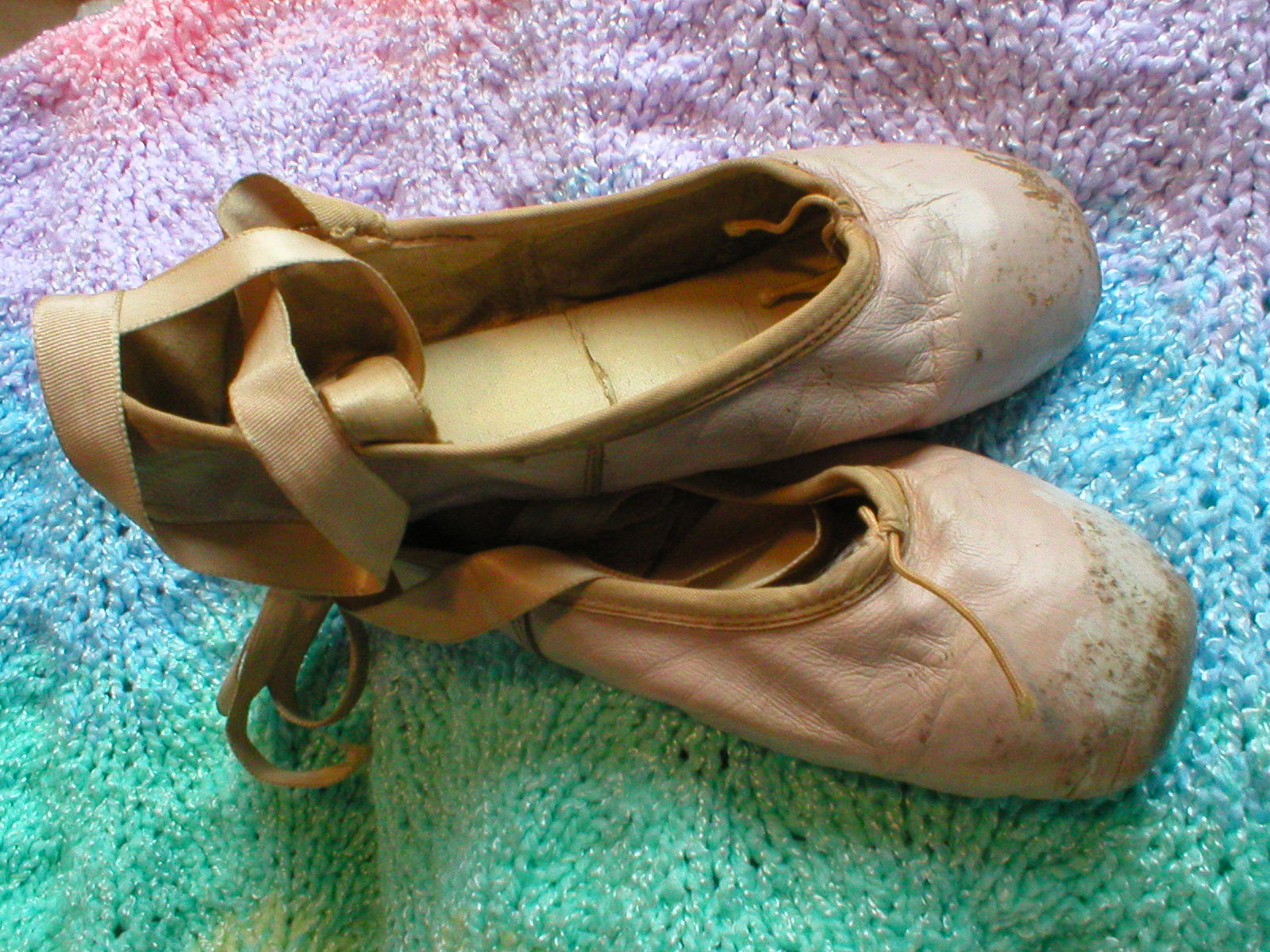 Antique Pointe Shoes Anello & Davide