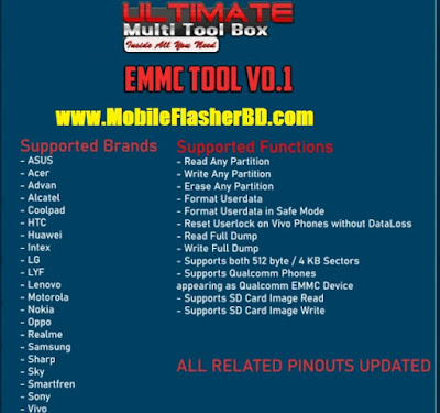 Download Free UMTv2  UMTPro Ultimate EMMC Tool v0.1 Latest Version Free For All 