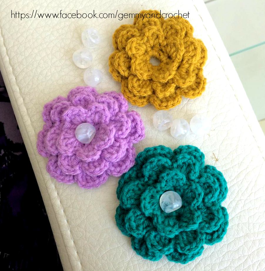 ALL ABOUT CROCHET: Free Pattern: Lovely Flower Crochet