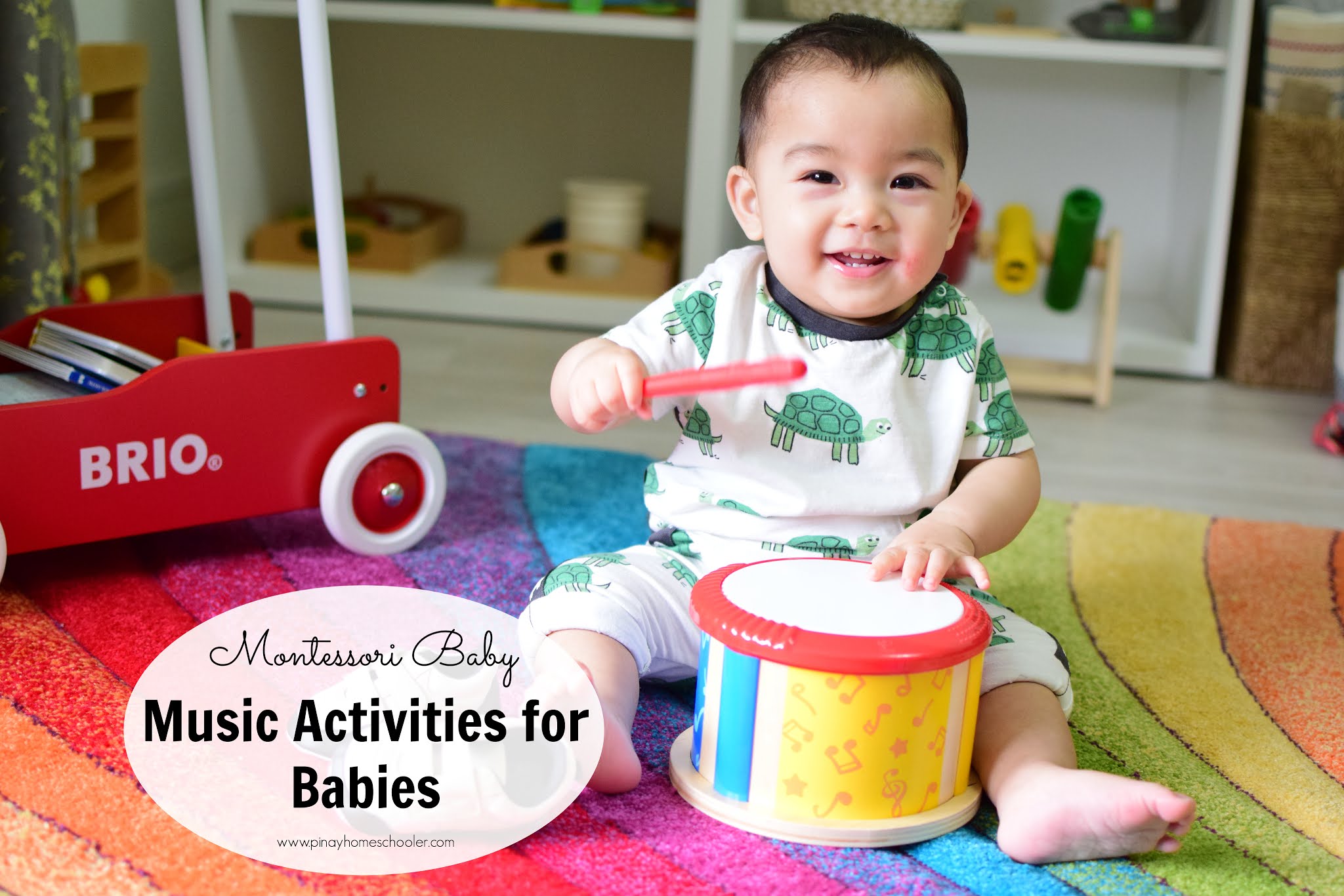 Making Noise - Baby's First Music Activity | The Pinay Homeschooler