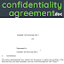 NDA confidentiality agreement word