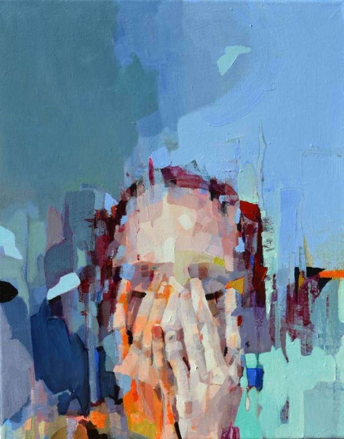 Психологически заряженные картины. Melinda Matyas