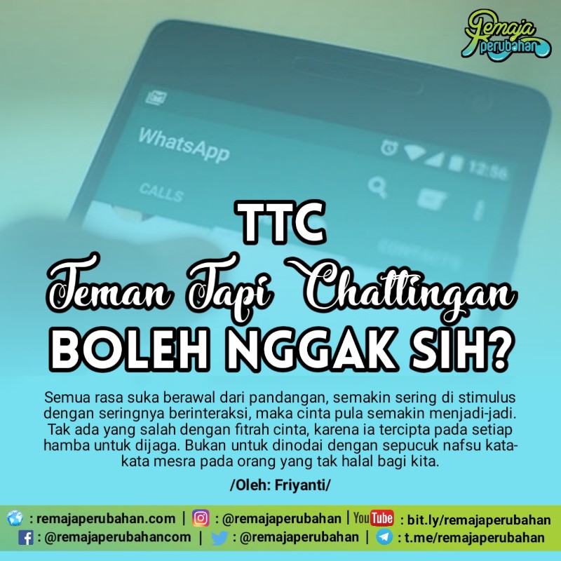 Ttc Teman Tapi Chattingan Boleh Nggak Sih