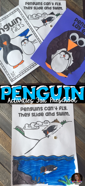 Penguin activities was created with preschool in mind. This unit would also work well in a kindergarten classroom. The boys and girls will learn important math, literacy and book comprehension concepts, strategies and skills through book/fact centered lessons and activities.