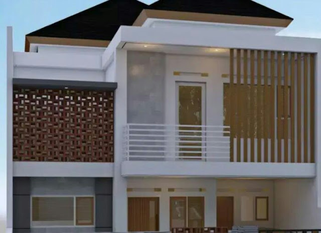 Front view house design