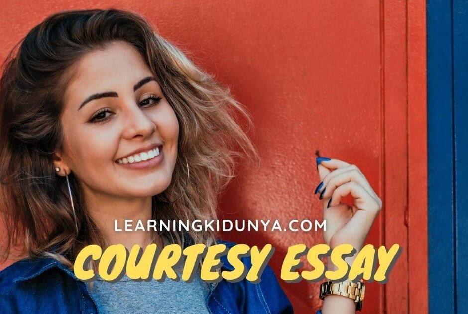 Essay on courtesy 200 words picture