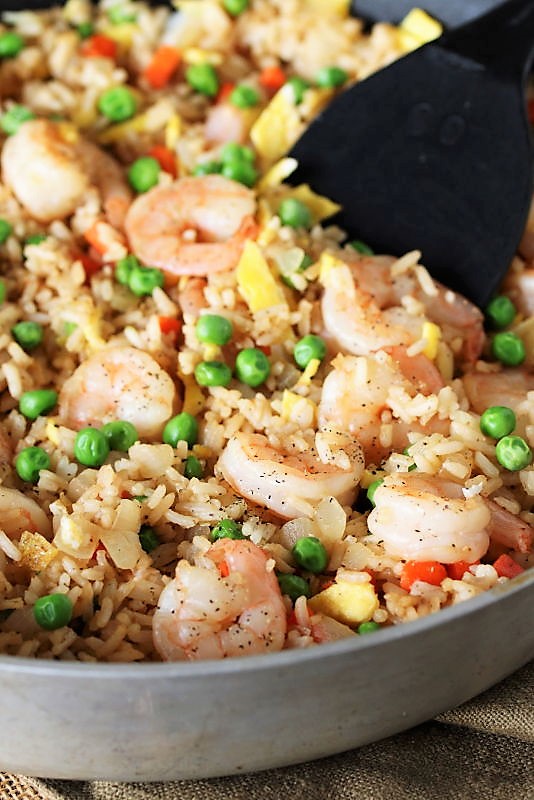 Skillet Shrimp Fried Rice The Kitchen is My Playground