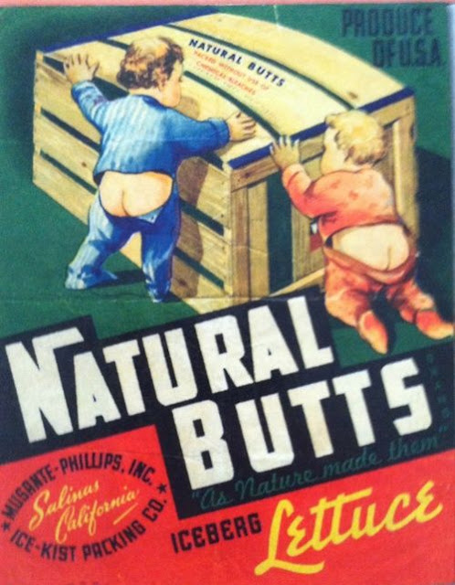 anuncio antiguo de lechugas