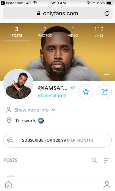 Safaree only fans