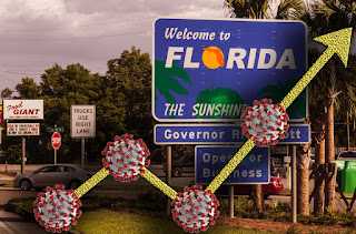 Florida Registers a state record of 15,299 new coronavirus cases in 24 hours