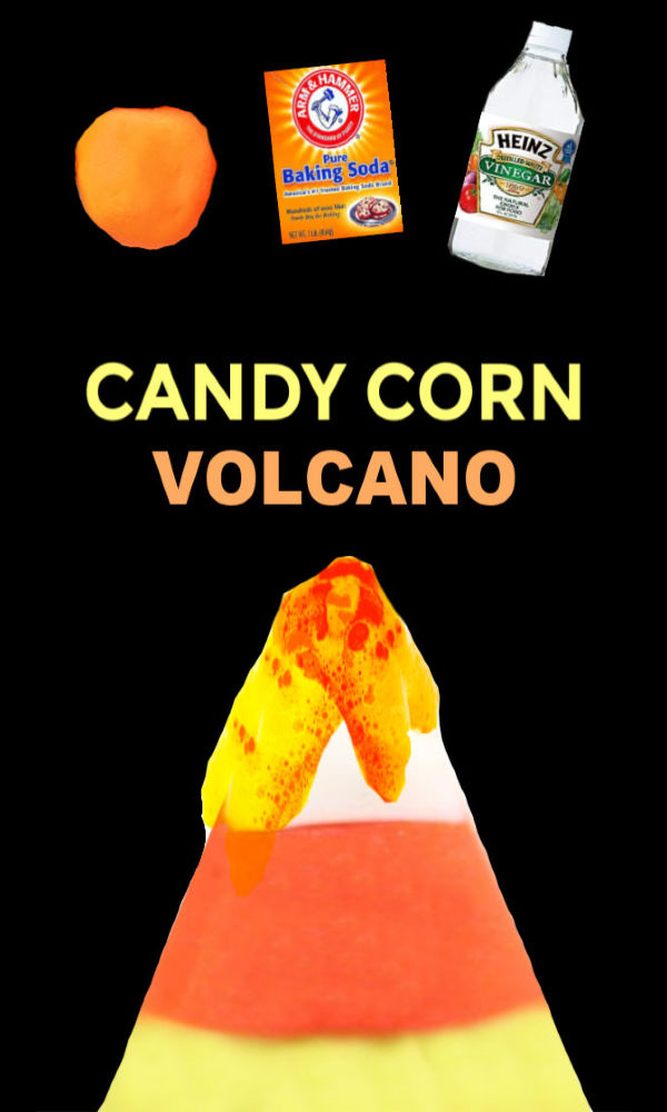 Can you make a candy corn volcano erupt? This Halloween science experiment challenges kids to try! #candycorn #candycorncrafts #candycornrecipe #candycornvolcano #candycornexperimentforkids #candycornexperiment #candycornactivities #candycorncraftspreschool #candycornscienceexperiment #growingajeweledrose #activitiesforkids #fallactivities Can you make a candy corn volcano erupt? This Halloween science experiment challenges kids to try! #candycorn #candycorncrafts #candycornrecipe #candycornvolcano #candycornexperimentforkids #candycornexperiment #candycornactivities #candycorncraftspreschool #candycornscienceexperiment #growingajeweledrose #activitiesforkids #fallactivities