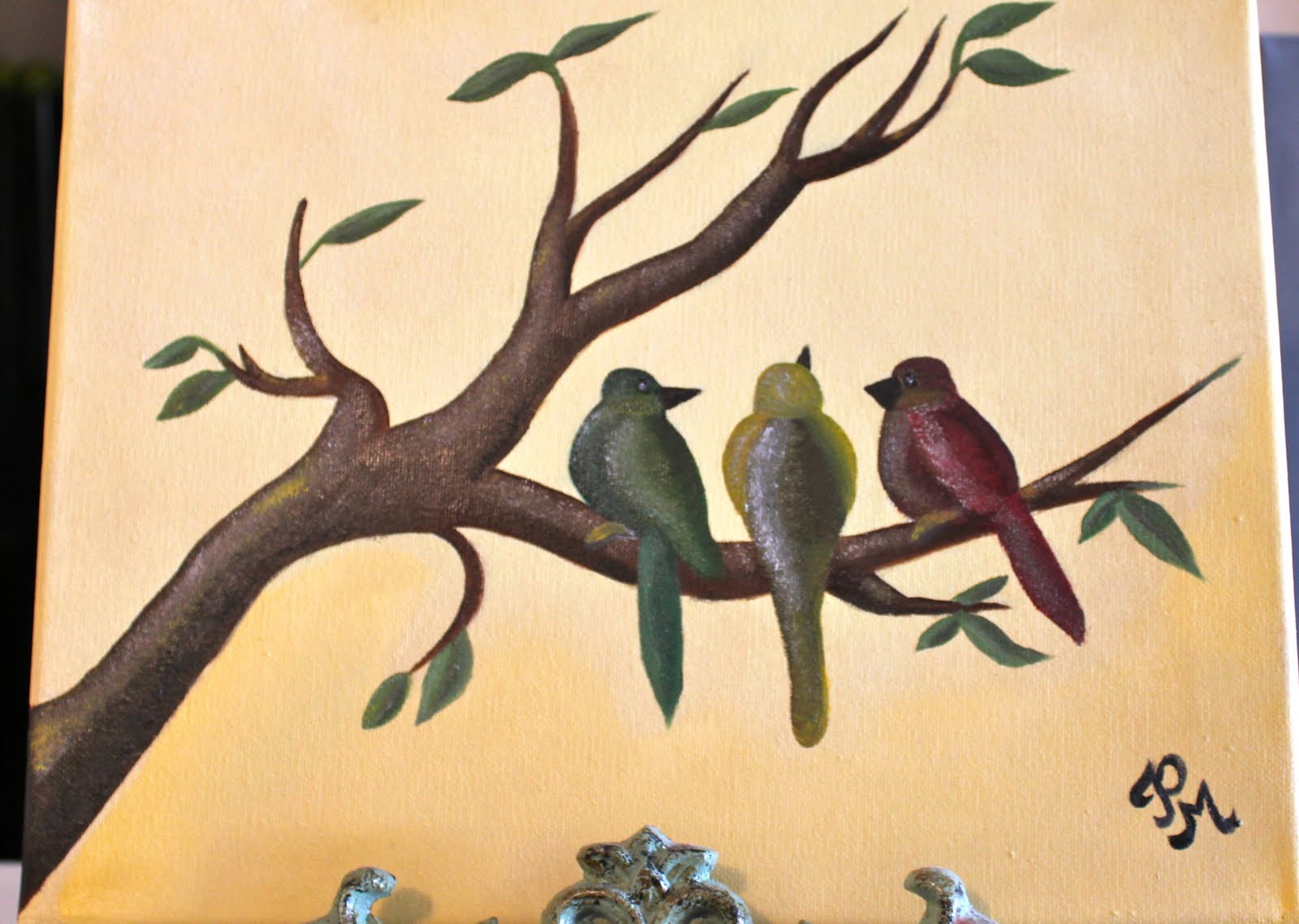Painting No. 5- 3 Little Birds