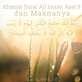 Khasiat Surat Ali Imran Ayat 9 dan Maknanya Khasiat Surat Ali Imran Ayat 9 dan Maknanya