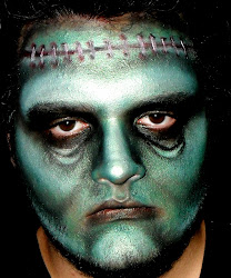 frankenstein face painting