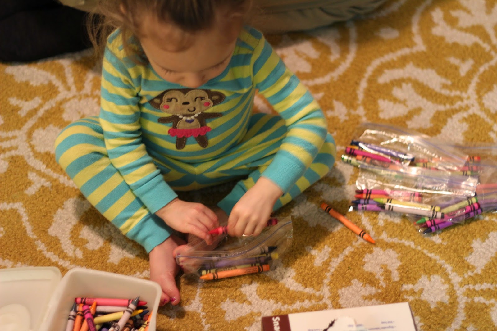 Motherhood in the Major Leagues Service Project Busy Bags for the