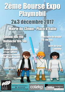 2nd Bourse Expo PLAYMOBIL, Paris 13, 2 et 3 décembre 2017