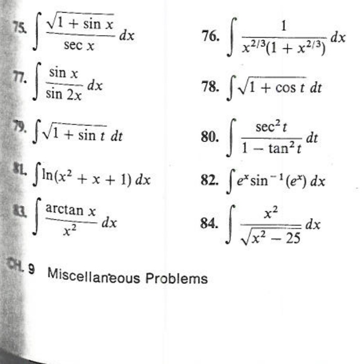 100 Integral Problems And Solutions Part 4 Hasbiansyah Cahyadi