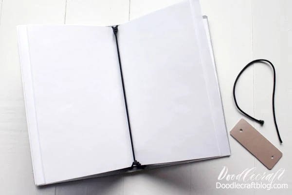 How to make a refillable leather journal