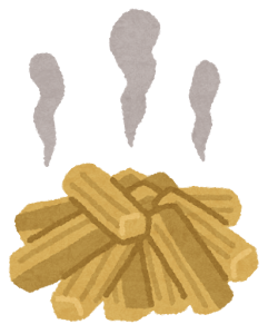 薪と火のイラスト2