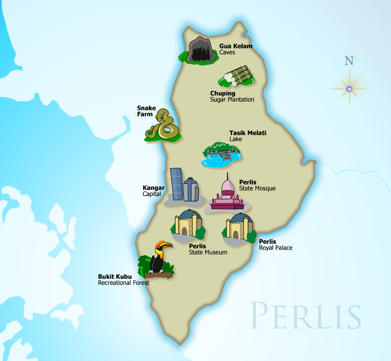 Mohd Faiz bin Abdul Manan Senarai Lokasi Menarik Di Perlis