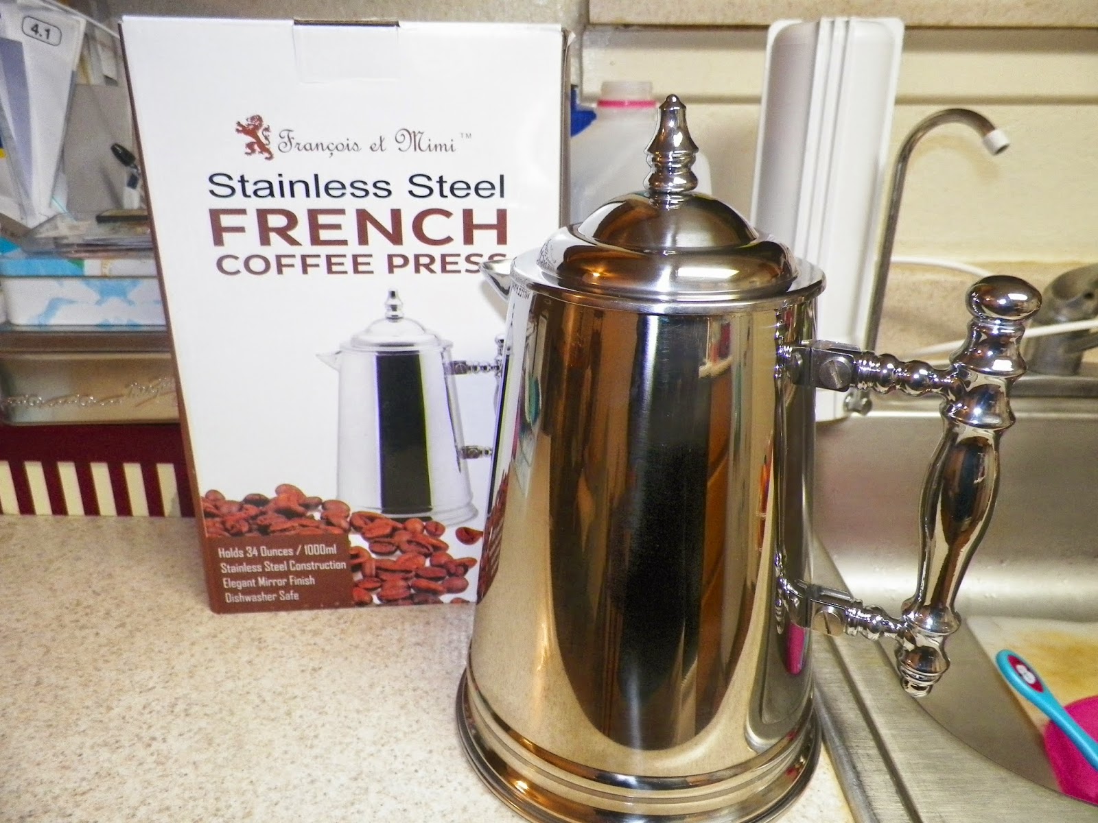 mygreatfinds Francois Et Mimi Stainless Steel French Coffee Press Review