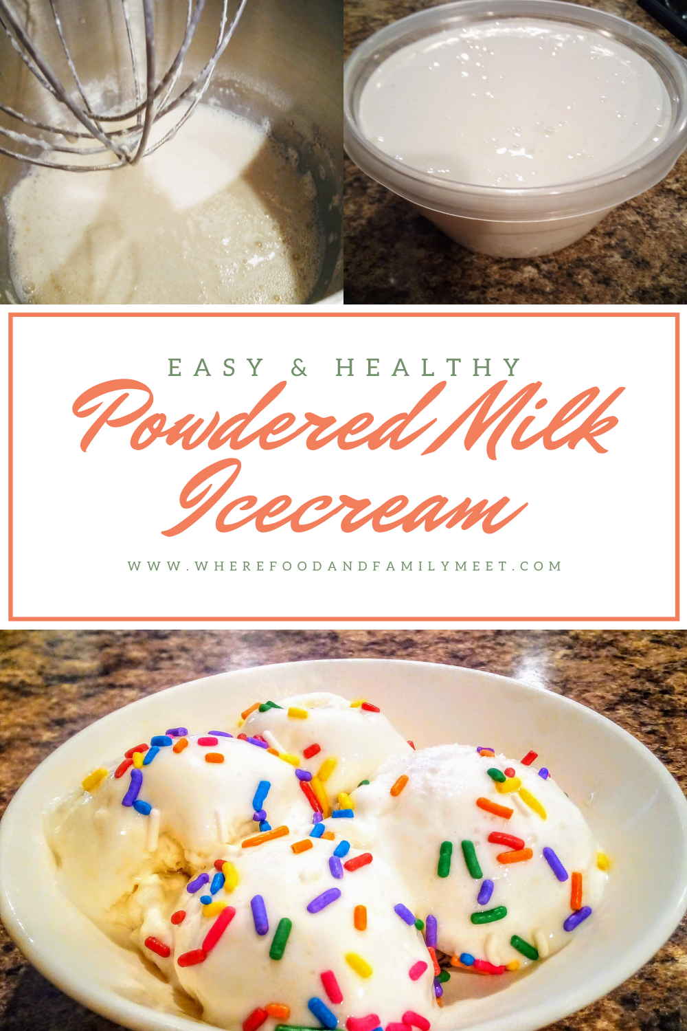 No Cook Overnight Ice Cream From Powdered Milk