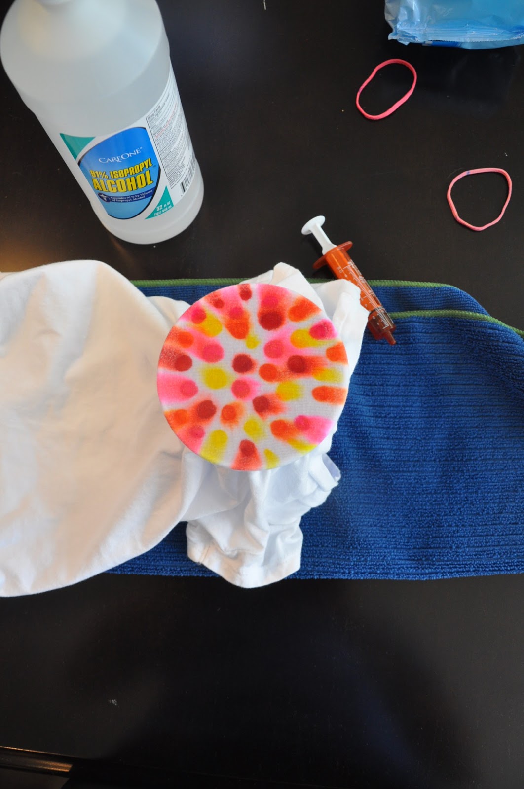 high tie dye