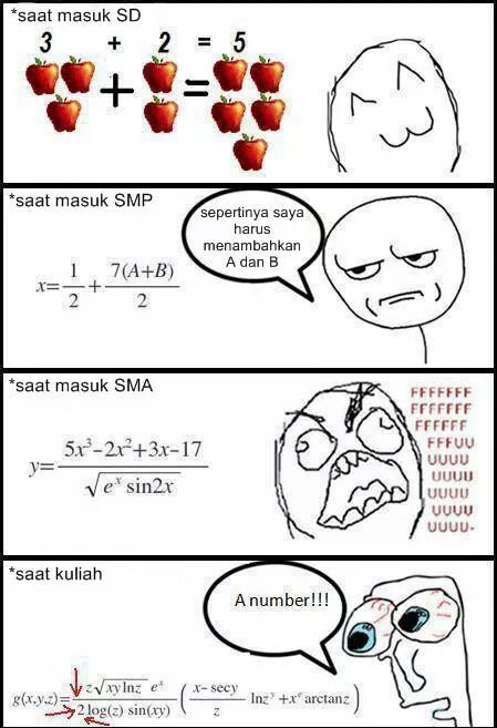 25 Meme Matematika Ini Lucu Banget Bikin Ngakak Pakai Rumus