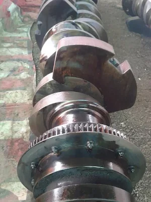 Hyundai MAN B&W Crankshaft, used, excellent condition, available in stock, Alang, India, second hand, working