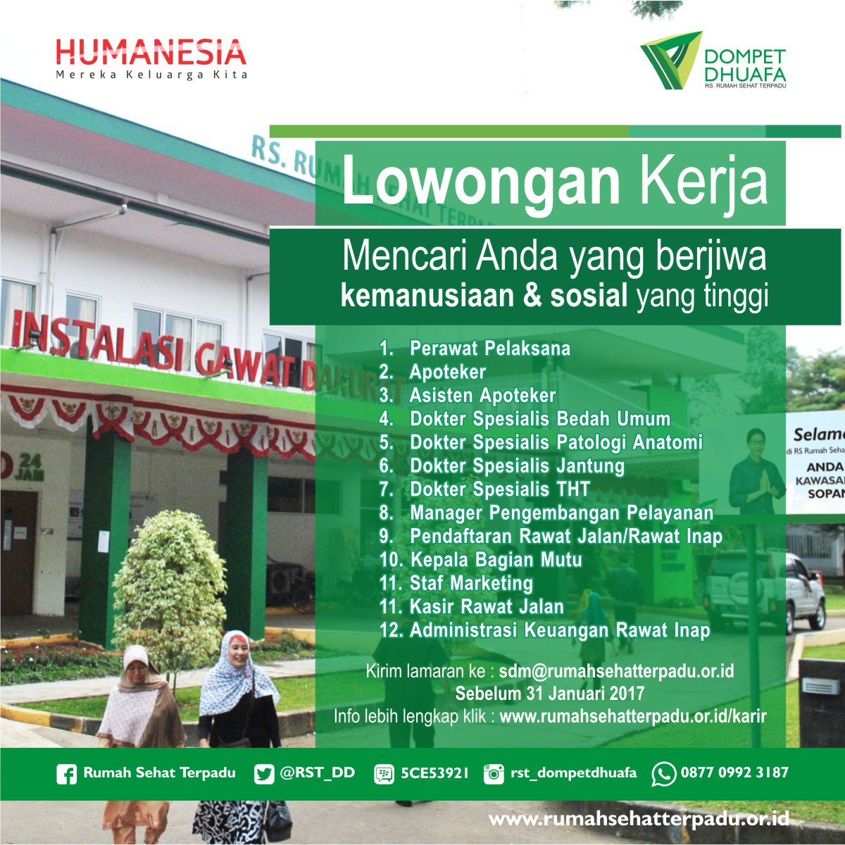 Lowongan Kerja Daerah Puncak Bogor - Info Lowongan Kerja Daerah Bogor
