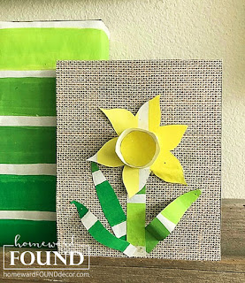 art class, color, color palettes, crafting, crafting with kids, decorating, DIY, diy decorating, Easter, flowers, paper crafts, paper, painting, re-purposing, spring, up-cycling, tutorial, spring decorating, crafts for kids, daffodils, paper daffodils