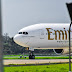 Taxing to runway, Emirates EK571