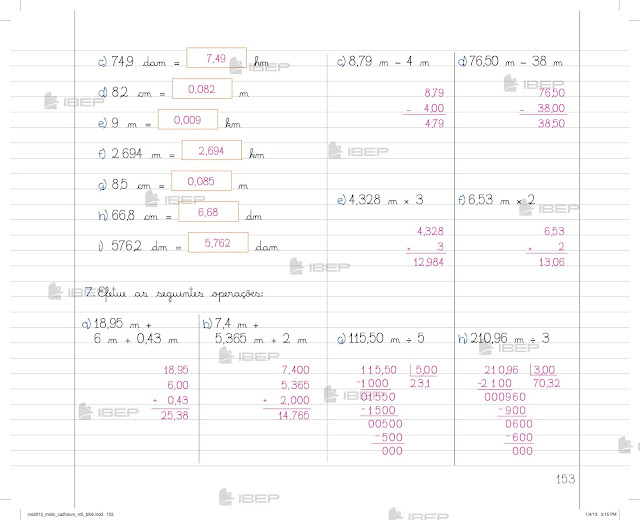 CADERNO DO FUTURO 5 ANO MATEMÁTICA ENSINO FUNDAMENTAL