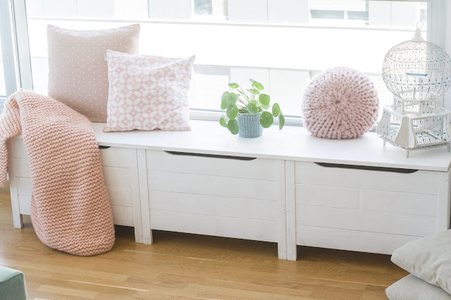 Window seat DIY / Banco de ventana DIY - HANDBOX