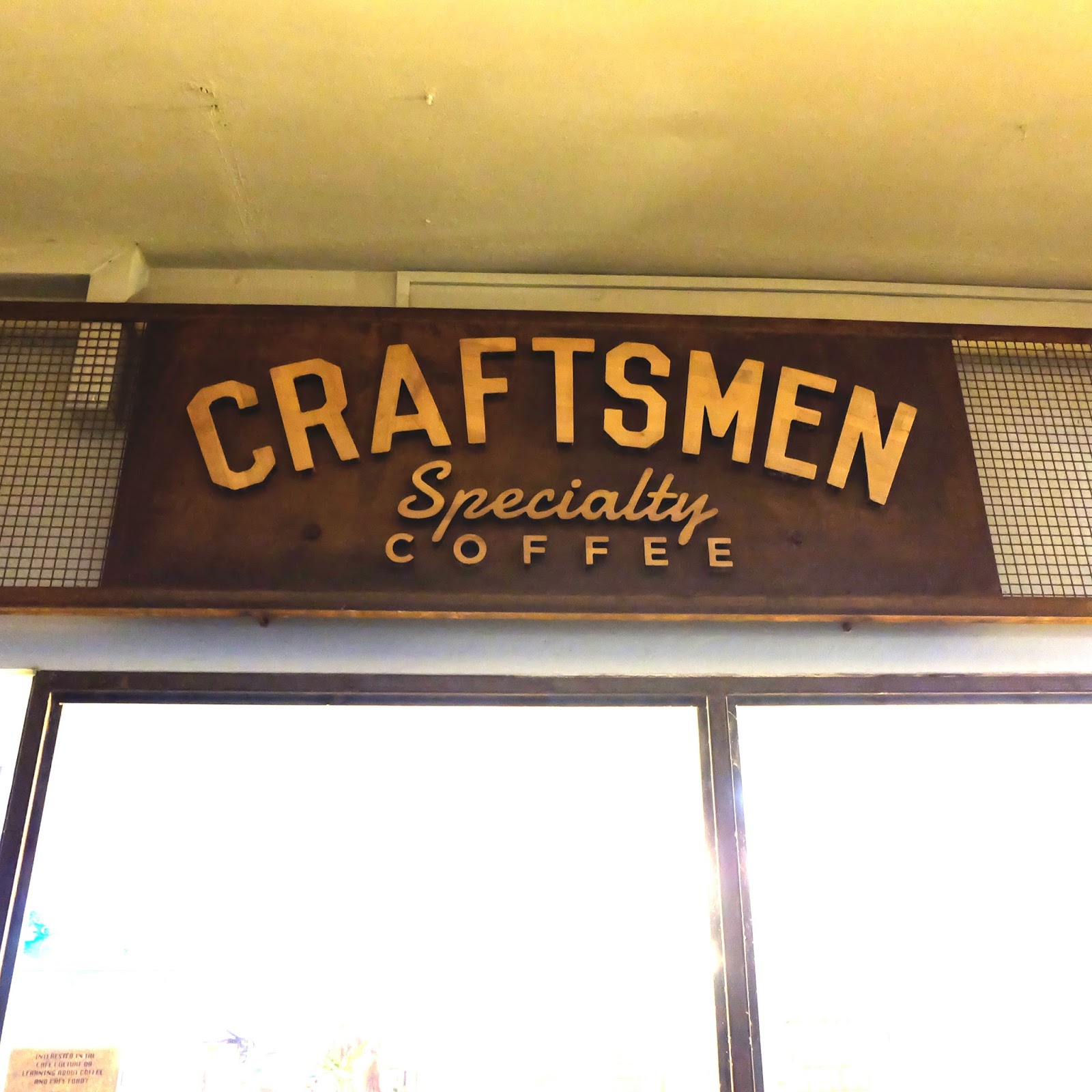 REVIEW Craftsmen Specialty Coffee at Novena
