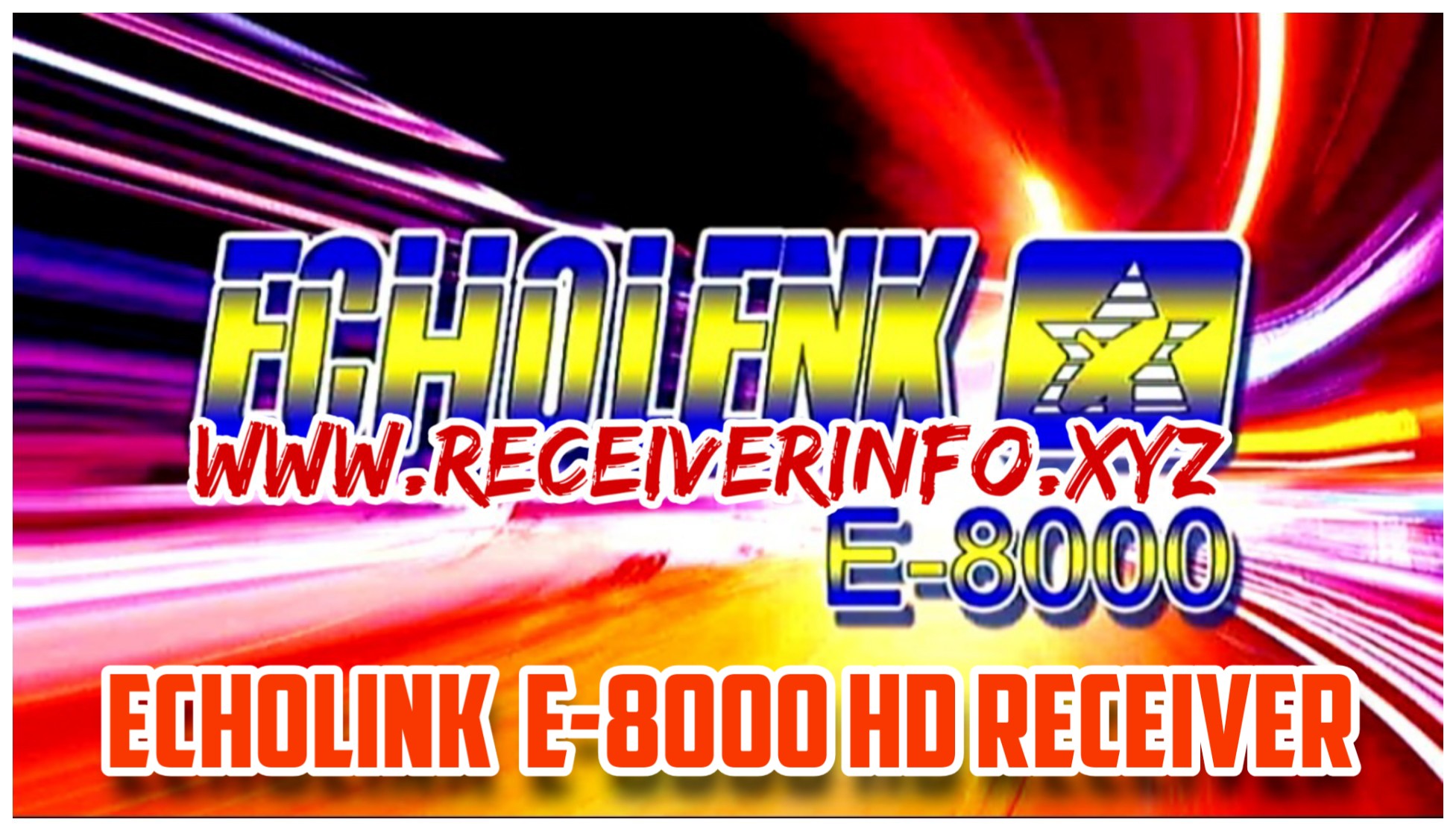 ECHOLINK E-8000 1506T HD RECEIVER NEW SOFTWARE WITH IMEI CHANGE