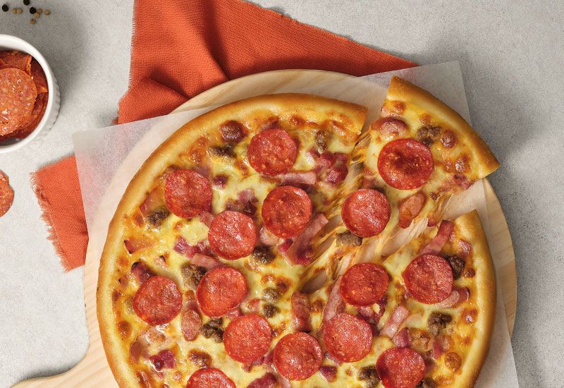 Pizza Thịt Xông Khói