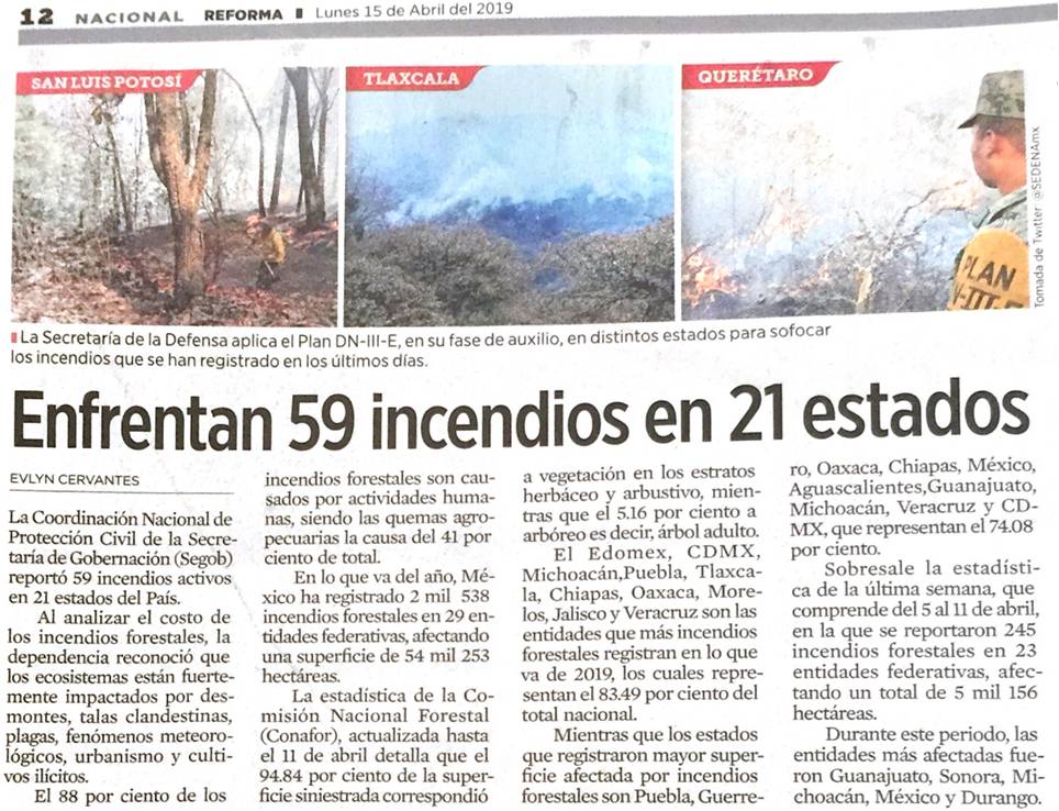 Incendios Forestales