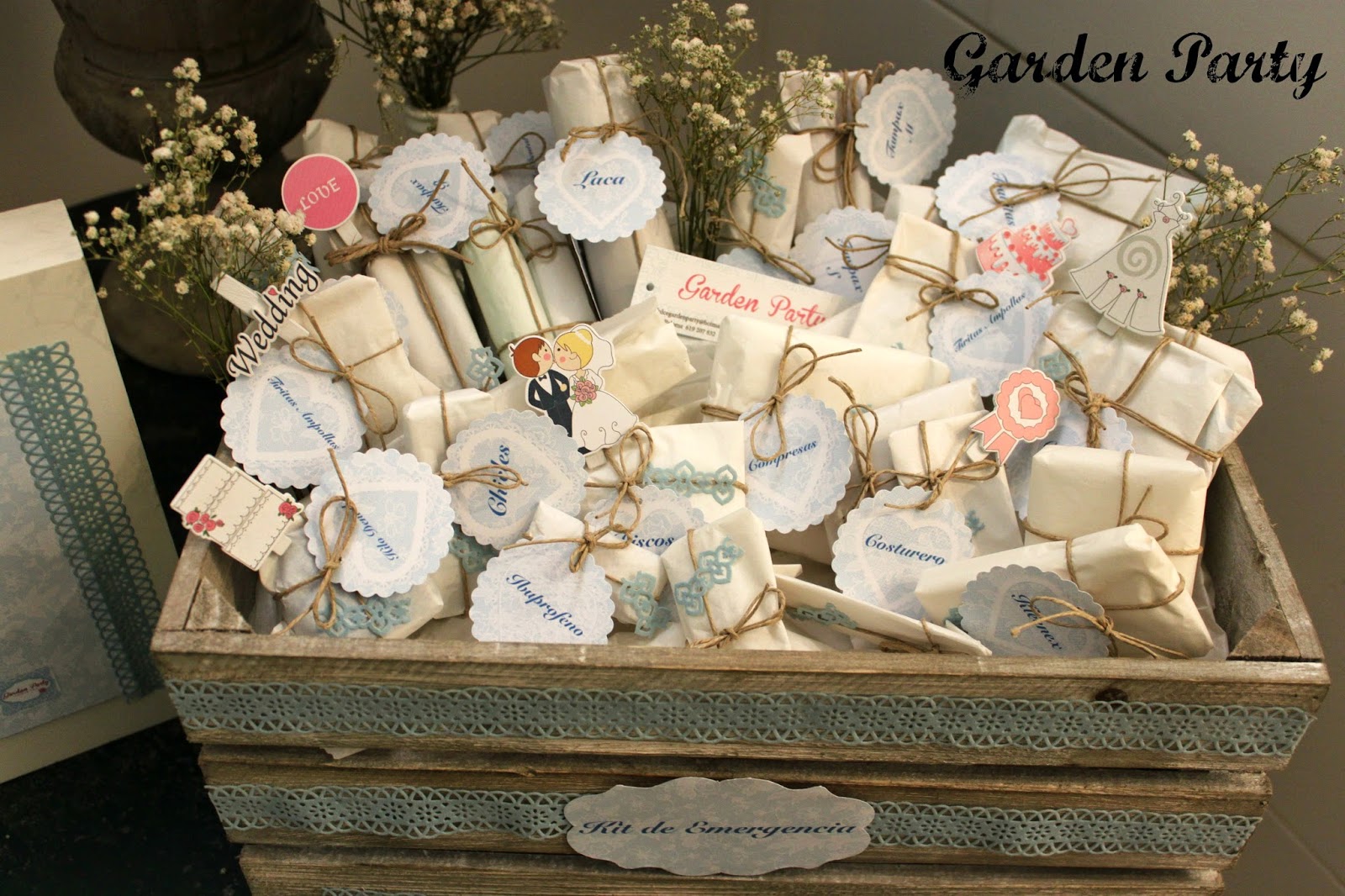 Garden Party Mesas Dulces. Málaga: Kit de Emergencias para el baño