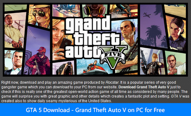 GTA 5 Download - Grand Theft Auto V on PC for Free